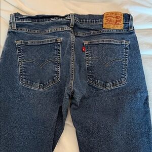 Levi's Dark Blue Denim Pants